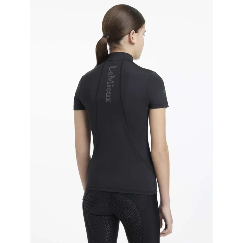 LeMieux Baselayer Young Rider Classique Manches Courtes Noir