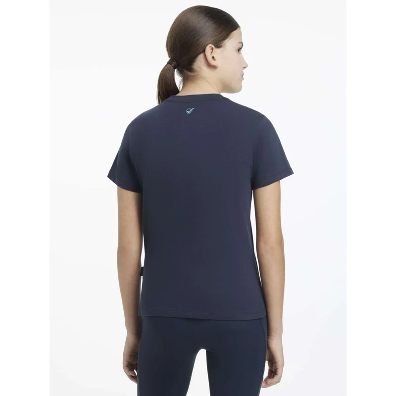 LeMieux T-Shirt Young Rider Classique Marin