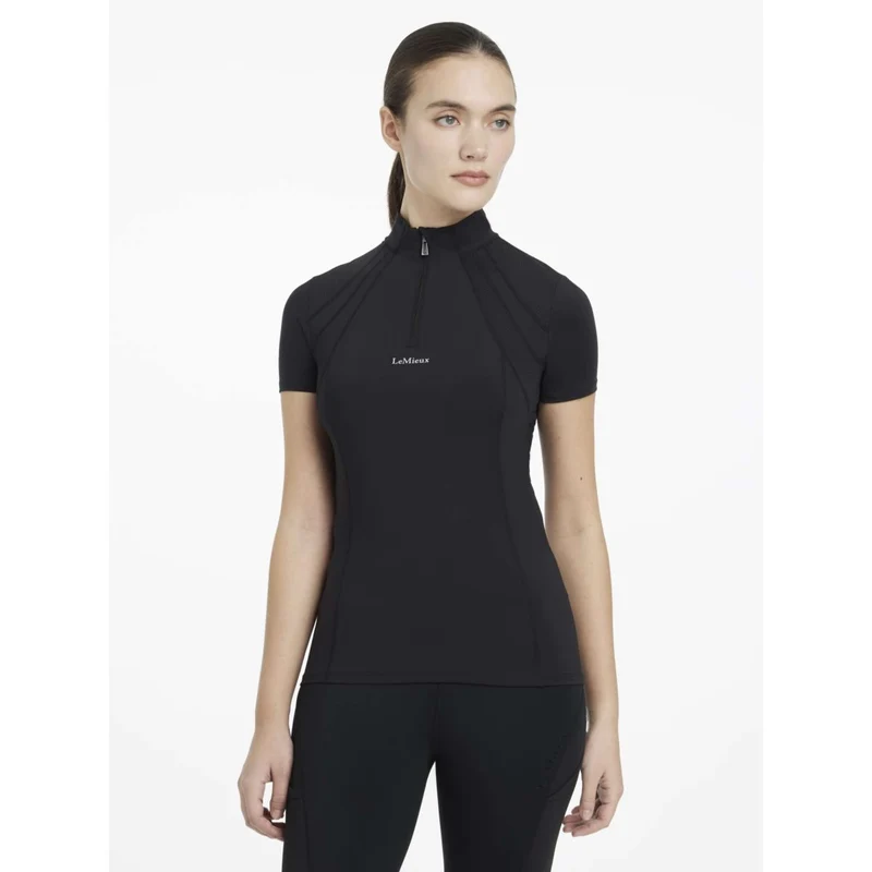 LeMieux Baselayer Mia Mesh Manches Courtes Noir