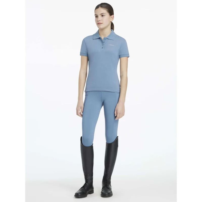 LeMieux Polo Young Rider Classique Ice Blue