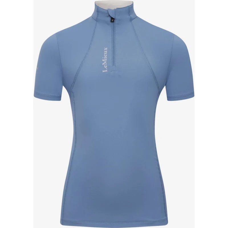 LeMieux Baselayer Young Rider Classique Manches Courtes Ice Blue