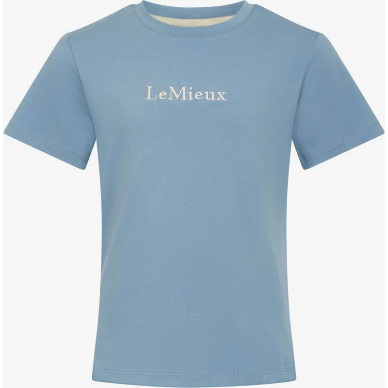 LeMieux T-Shirt Young Rider Classique Ice Blue