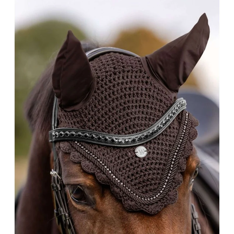 Waldhausen Bonnet Anti-Mouches Nepal Marron