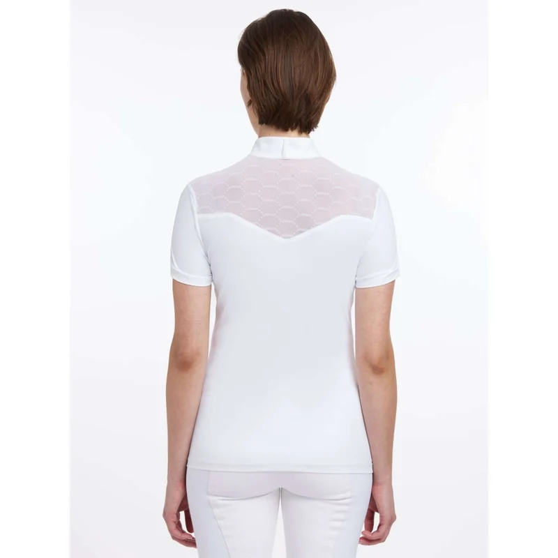 LeMieux T-shirt de Concours Emily Blanc