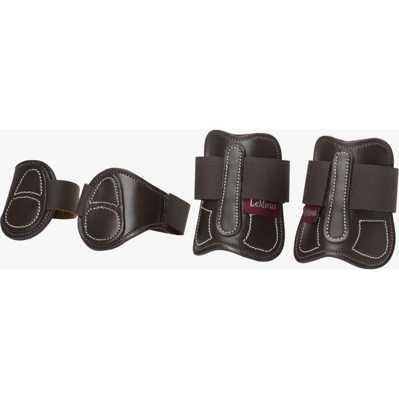LeMieux Toy Pony Ensemble de Guêtres Marron