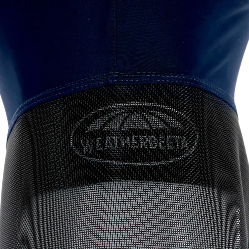 WeatherBeeta Masque Anti-Mouches ComFiTec Luxe Bug Eye Saver avec Oreilles et Nez Marin/Noir
