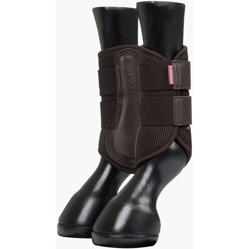 LeMieux Guêtres Mesh Brushing Nouveau Marron
