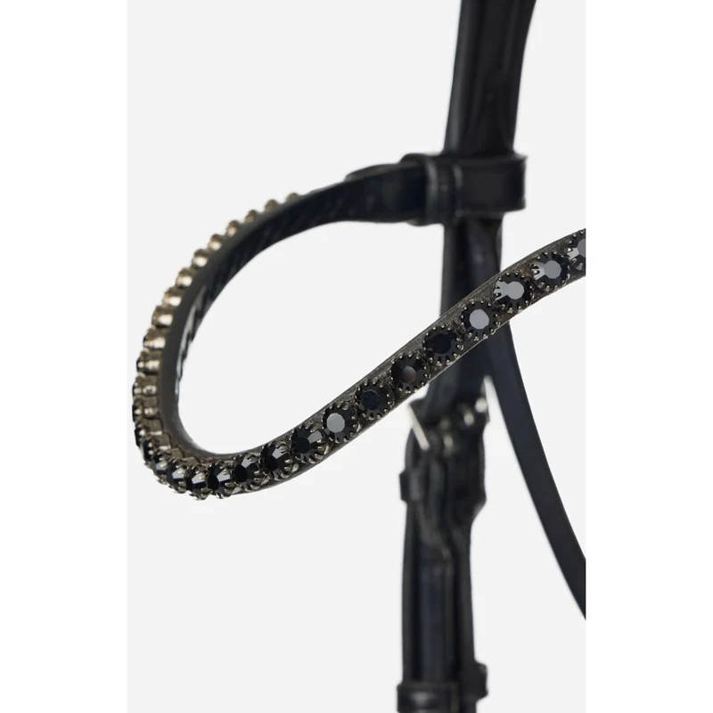 LeMieux Bride Kudos Patent Dressage Noir