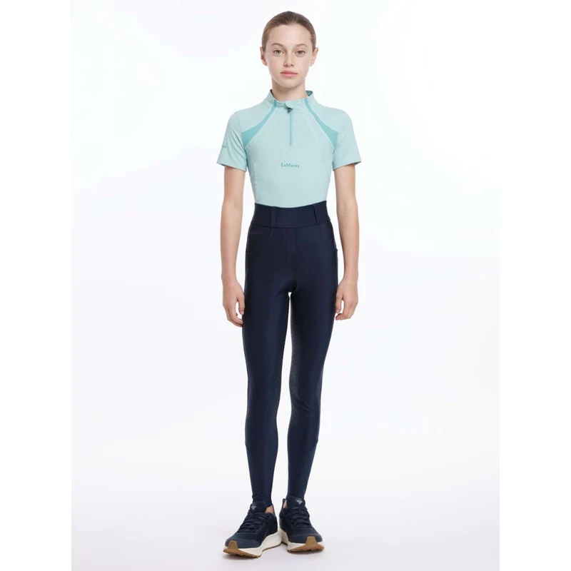 LeMieux Legging d'Équitation Remi Enfants Marin