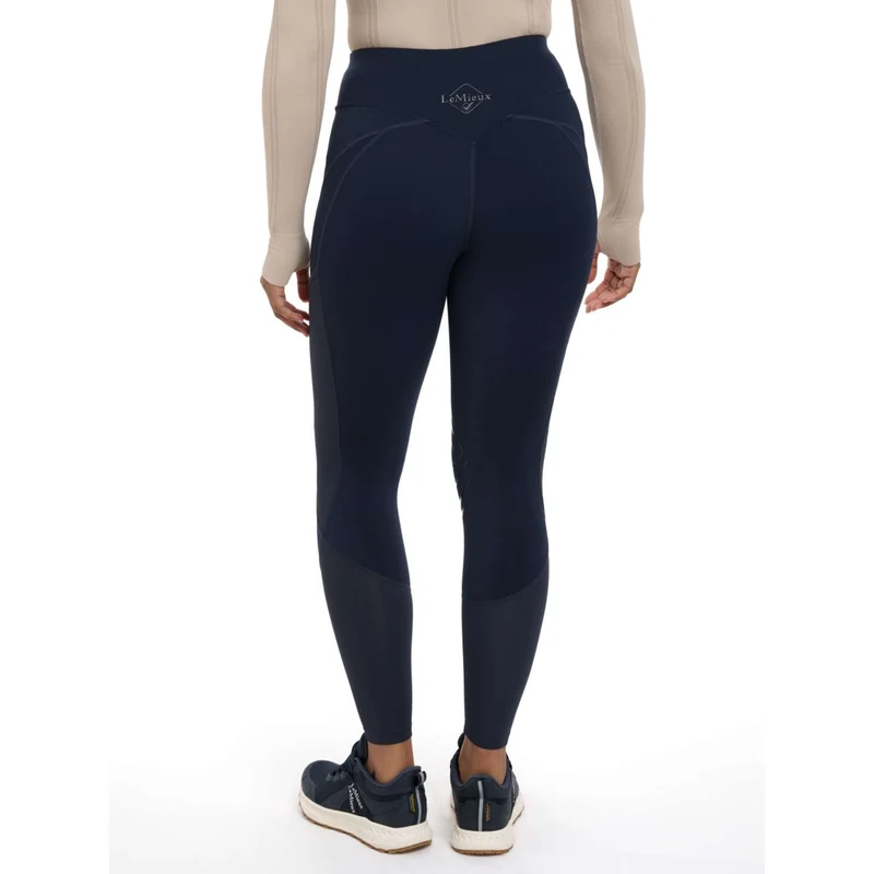 LeMieux Legging d'Équitation Lydia Mesh Marin