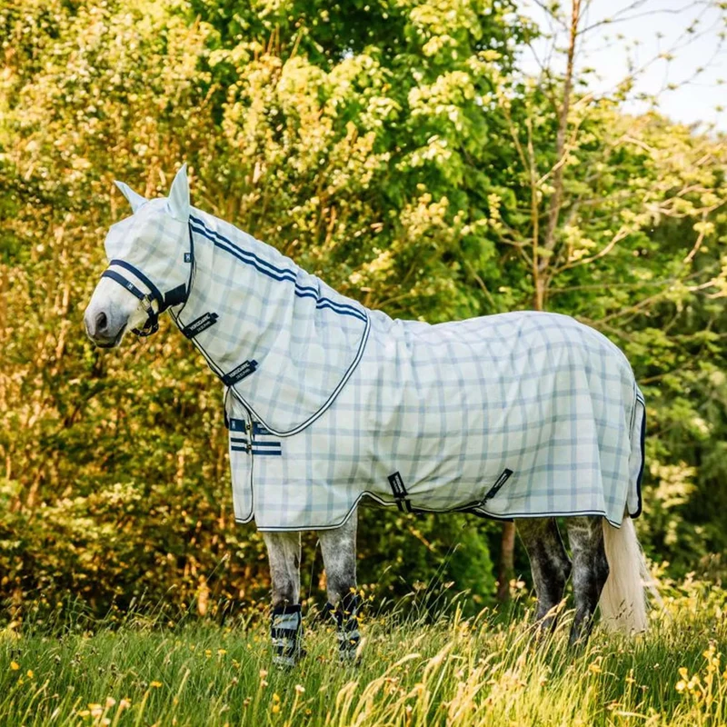 Horseware Couverture Anti-Mouches Newmarket Plus Witney Navy