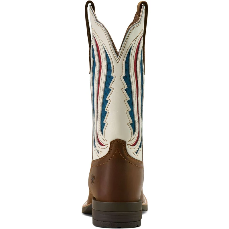 Ariat Bottes Western Hybrid Ranchwork Venttek Femme Distressed Brown/Crema