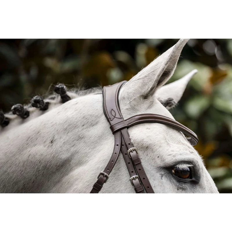 Horseware Bride Cavesson Marron