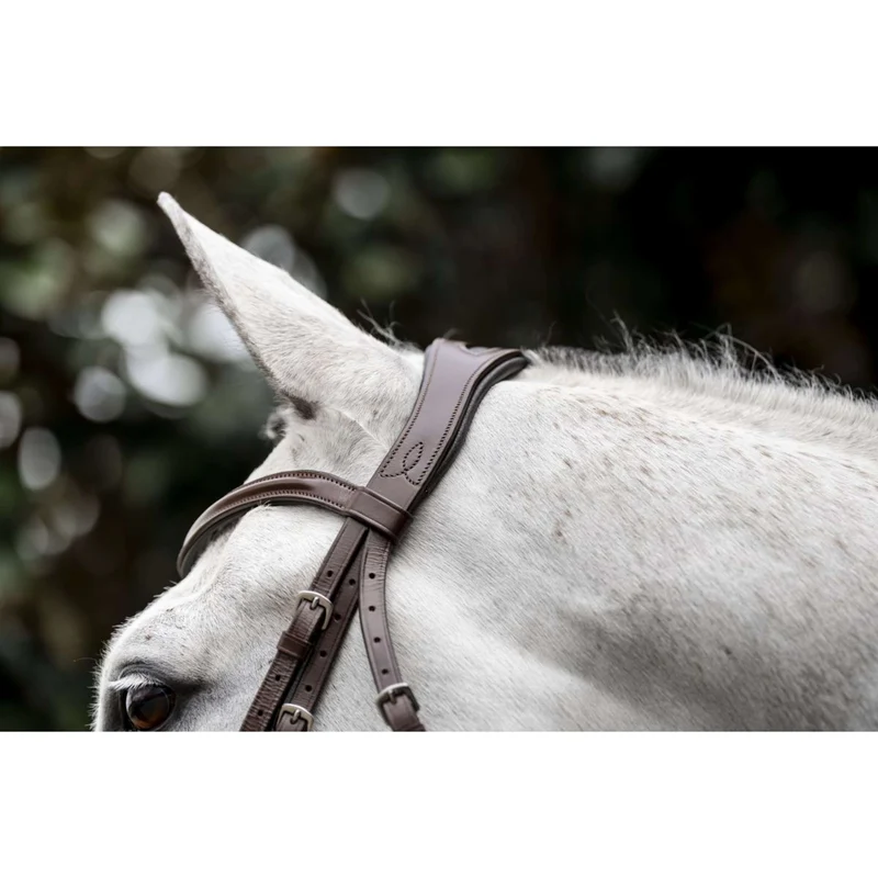 Horseware Bride Cavesson Marron