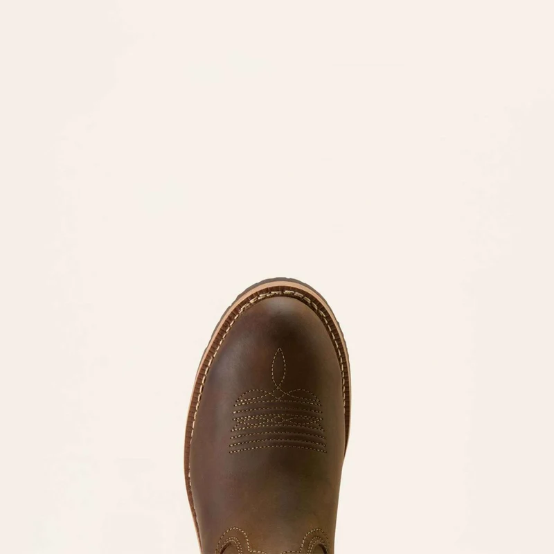 Ariat Bottes Western MNS Hybrid Rancher H2O Distressed Brown