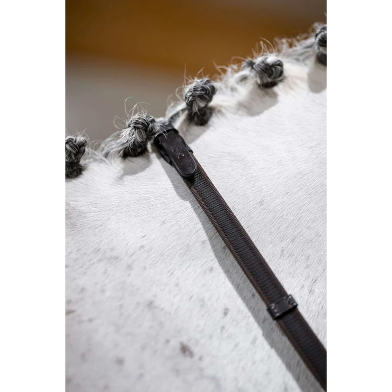 Horseware Rênes Rubber Grip Continental Marron