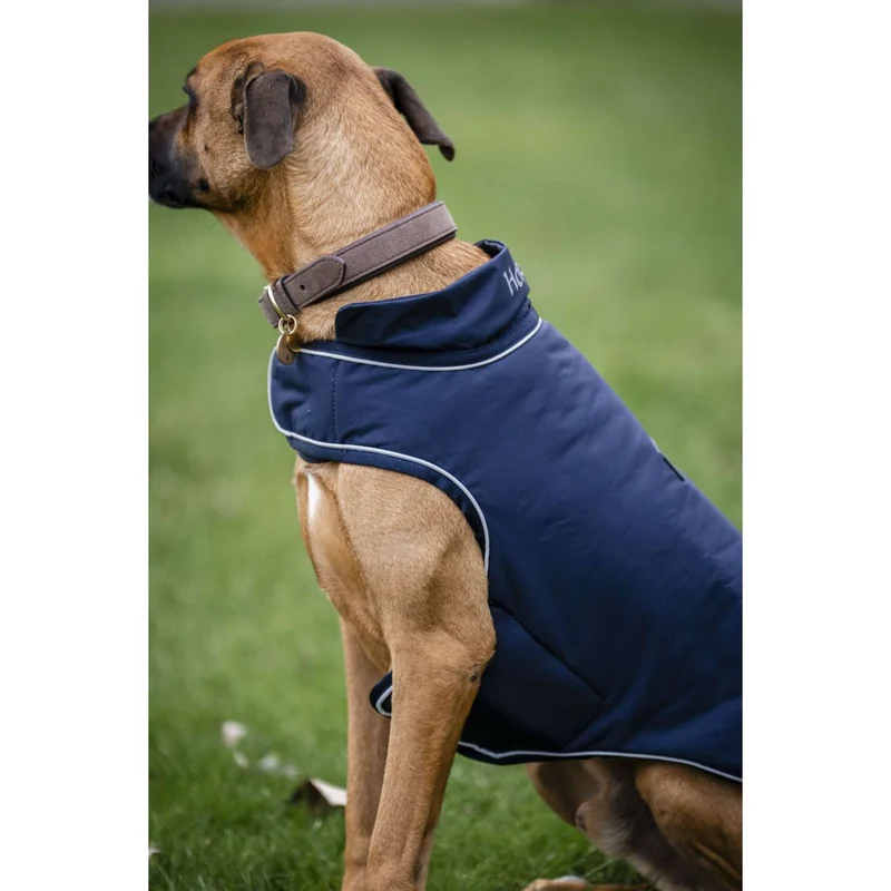 Horseware Couverture de Pluie pour Chien Signature 100g Marin