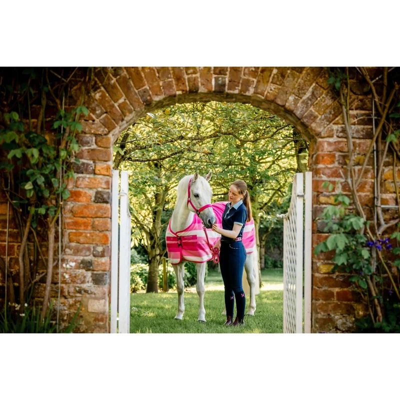 Horseware Fleece Cooler Newmarket Pony Witney Pink