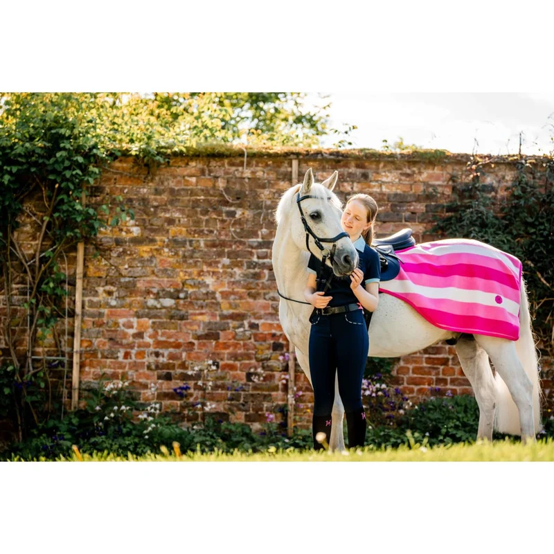 Horseware Couvre-reins Newmarket Witney Pink