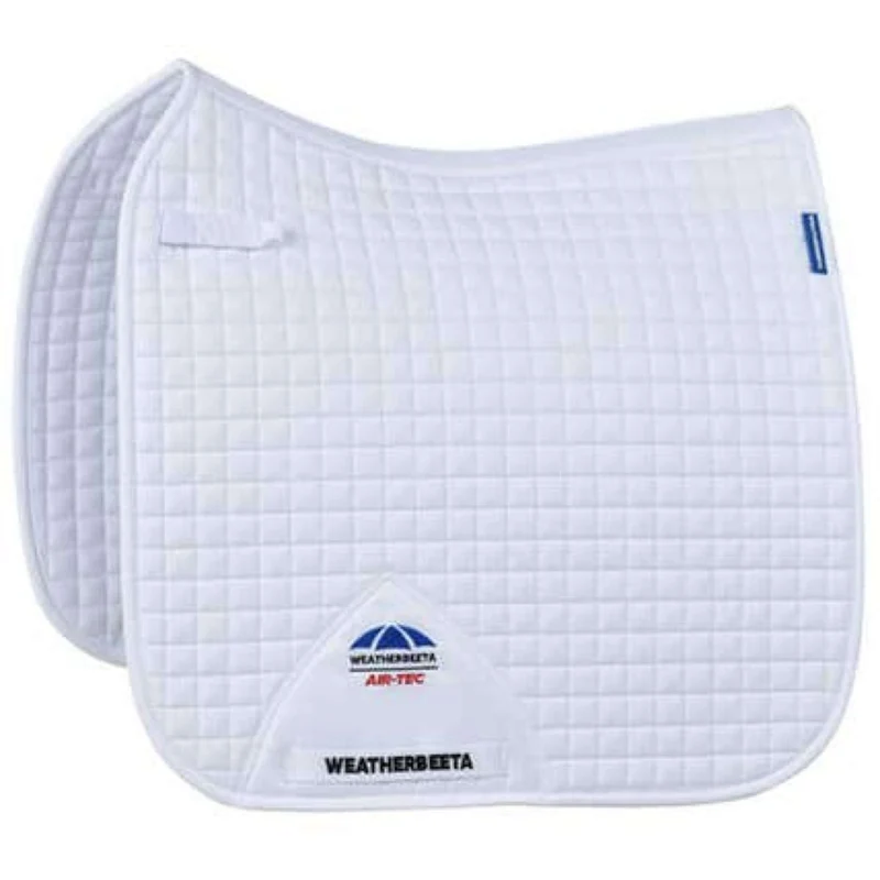 WeatherBeeta Tapis de Selle Prime Air-Tec Dressage Blanc