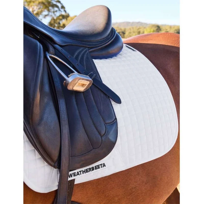 WeatherBeeta Tapis de Selle Prime Air-Tec Dressage Blanc