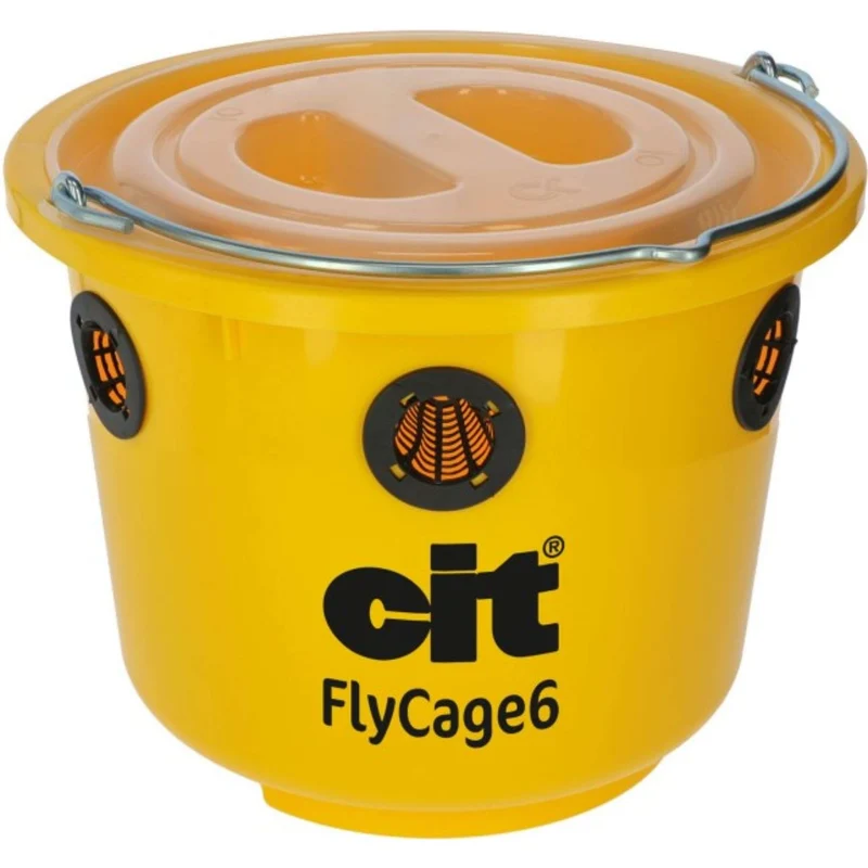 Kerbl Piège à Mouches Cit FlyCage6 Set Jaune