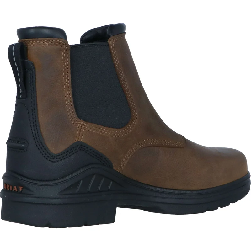 Ariat Jodhpurs Bateau Barnyard Twin Gore II Waterproof Boot Femme Antique Brown