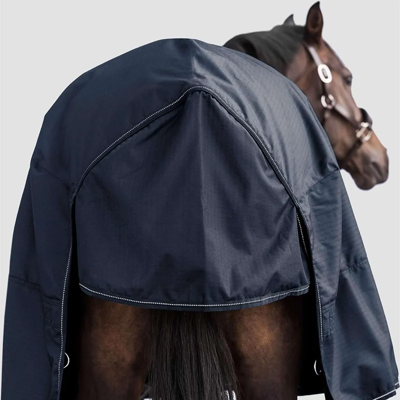 Waldhausen Couverture d'Extérieur Nordic High Neck Light 0g Bleu Nuit