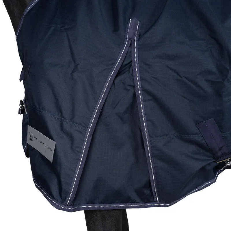 Waldhausen Couverture d'Extérieur Nordic High Neck Light 0g Bleu Nuit