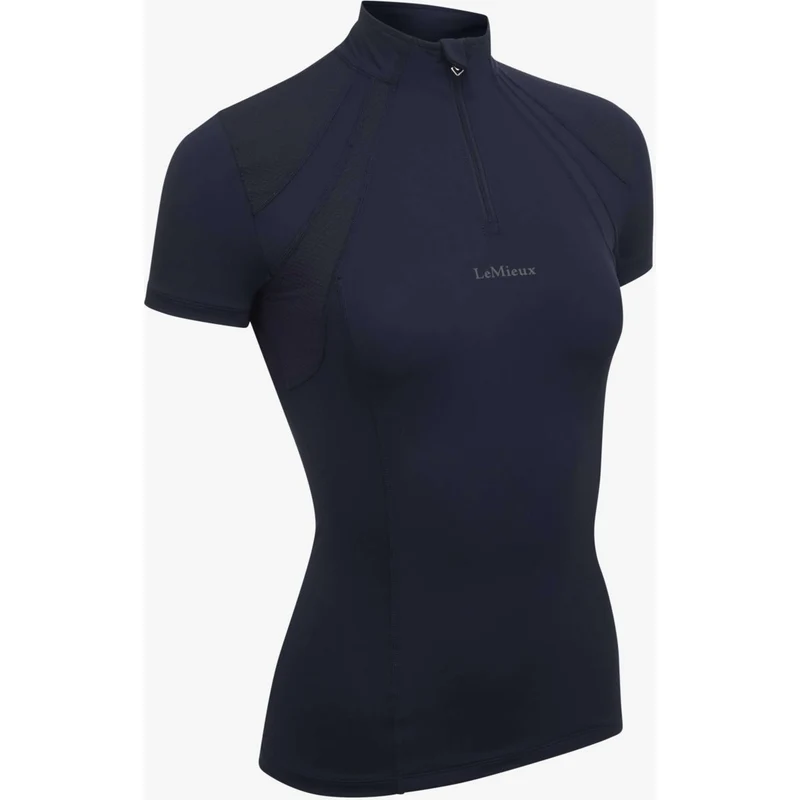 LeMieux Baselayer Mia Mesh Manches Courtes Marin