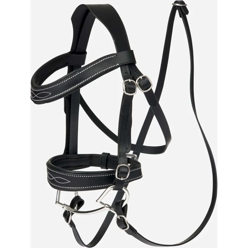 LeMieux Hobby Horse Bridon de compétition Noir