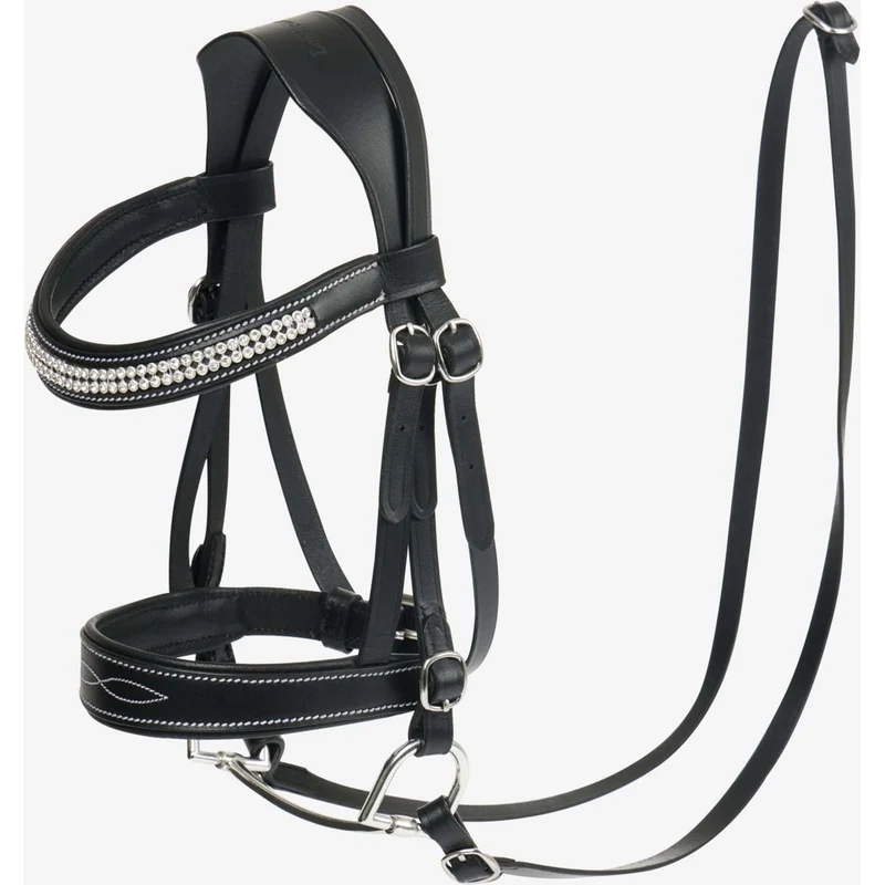LeMieux Hobby Horse Bridon de compétition Noir