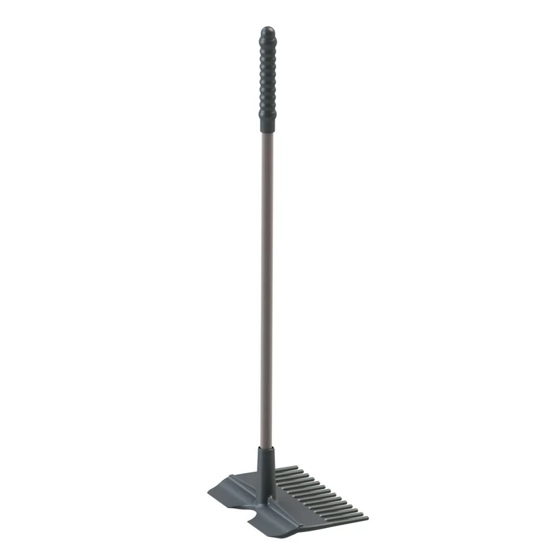 Kerbl Râteau Pelle et Râteau à Crottin Anthracite