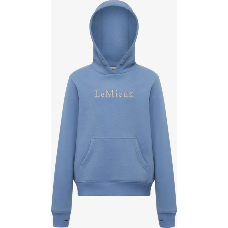 LeMieux Pull col Hoodie Young Rider Classique Ice Blue