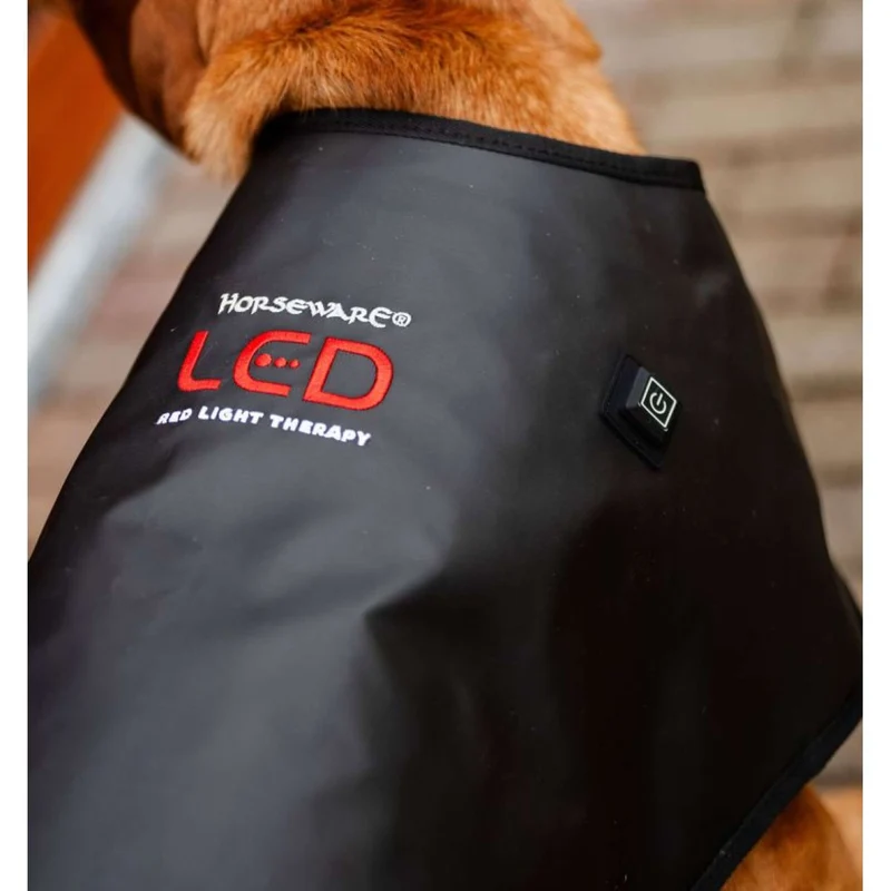 Horseware LED Red Light Therapy Couverture Noir