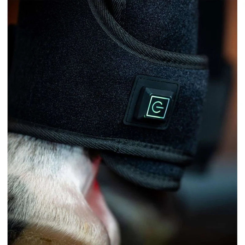 Horseware LED Red Light Therapy Right Leg Wrap Noir