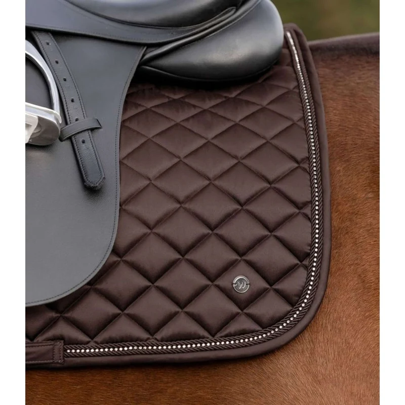 Waldhausen Tapis de Selle Nepal Dressage Marron
