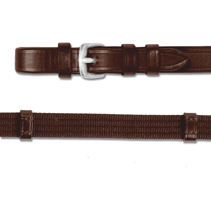 Waldhausen Rênes X-Line 19mm Webband Marron