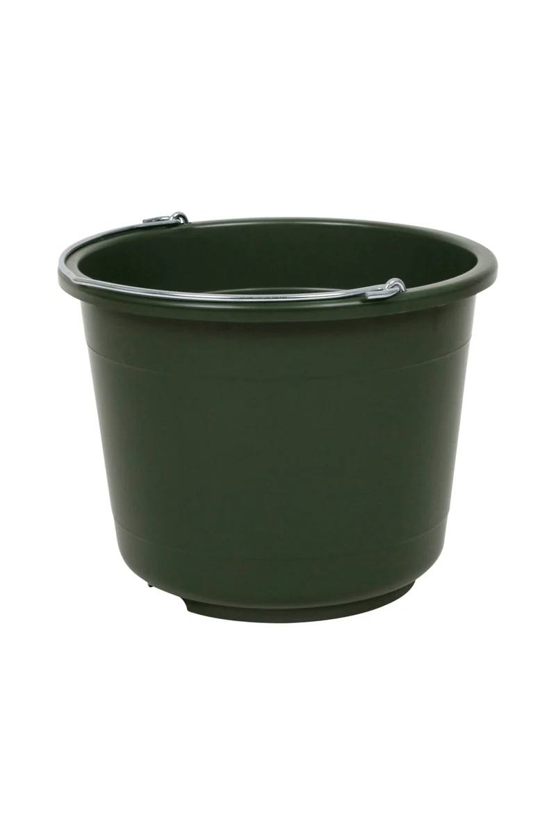 seau Jumbo avec support, 20 L Green Taille unique