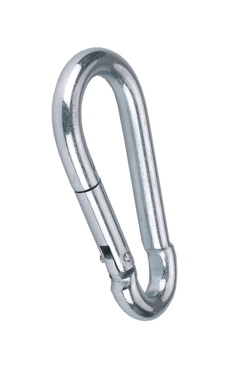 Set de 3 mousquetons Kerbl, 10 mm Silver 10