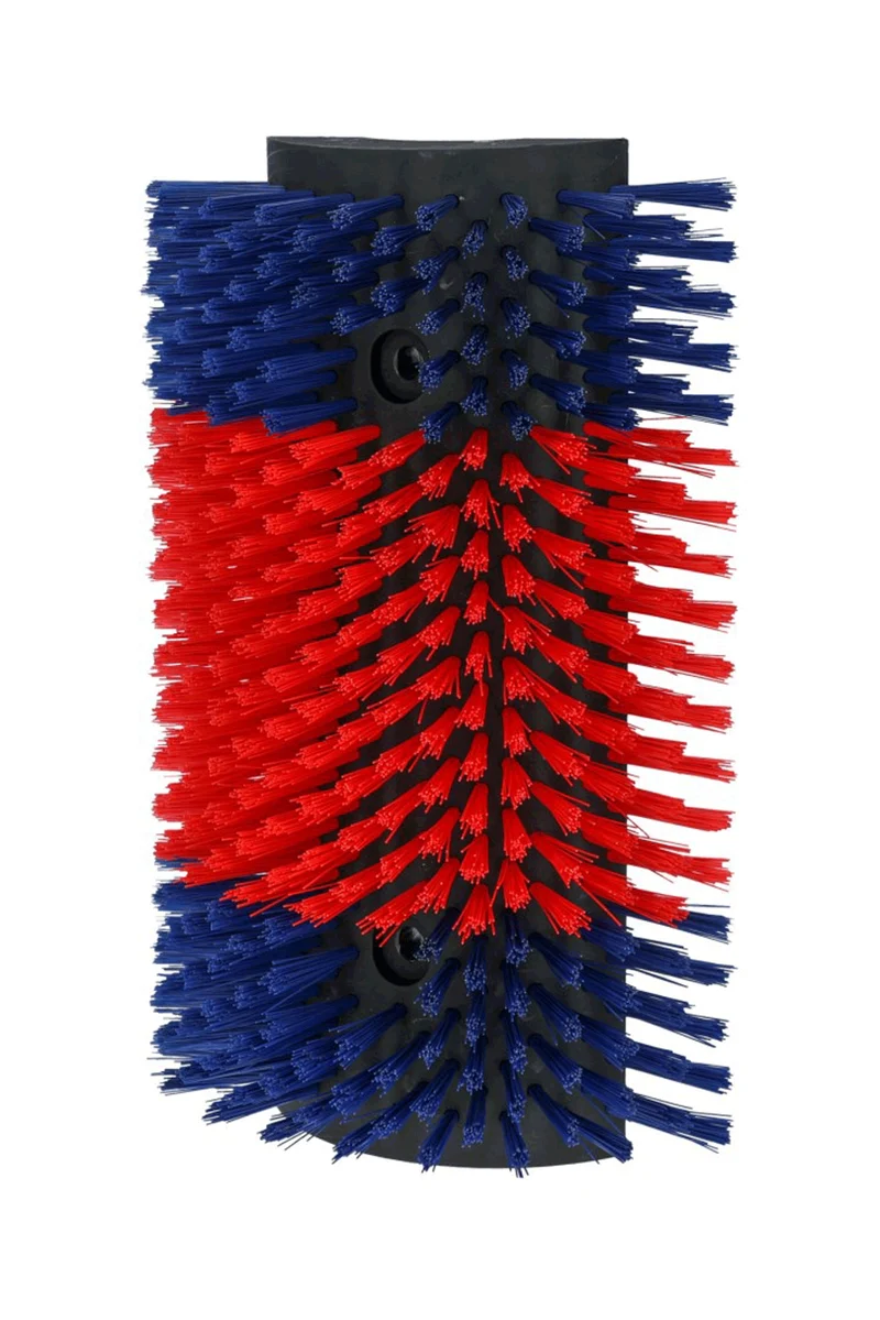 Brosse grattoir XL Kerbl, ronde Red/Blue Taille unique