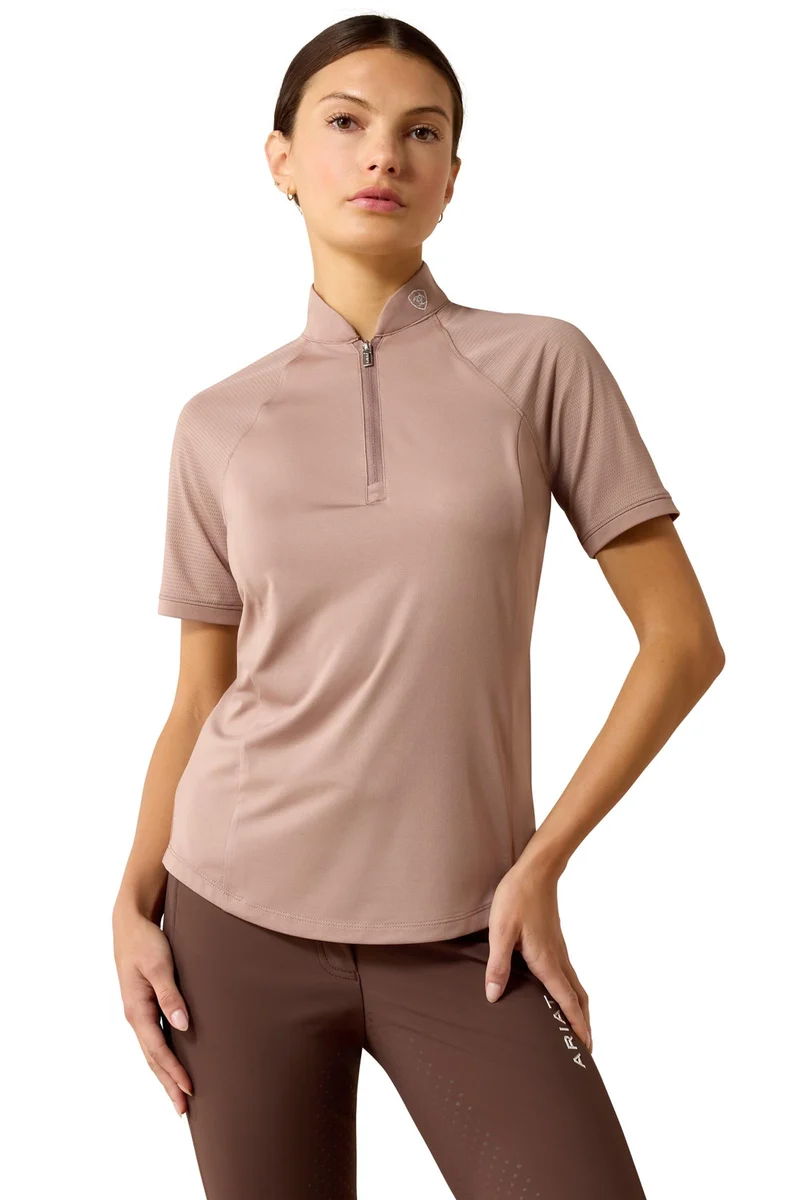 Soquel sous-vêtement technique pour femme avec 1/4 zip Antler S