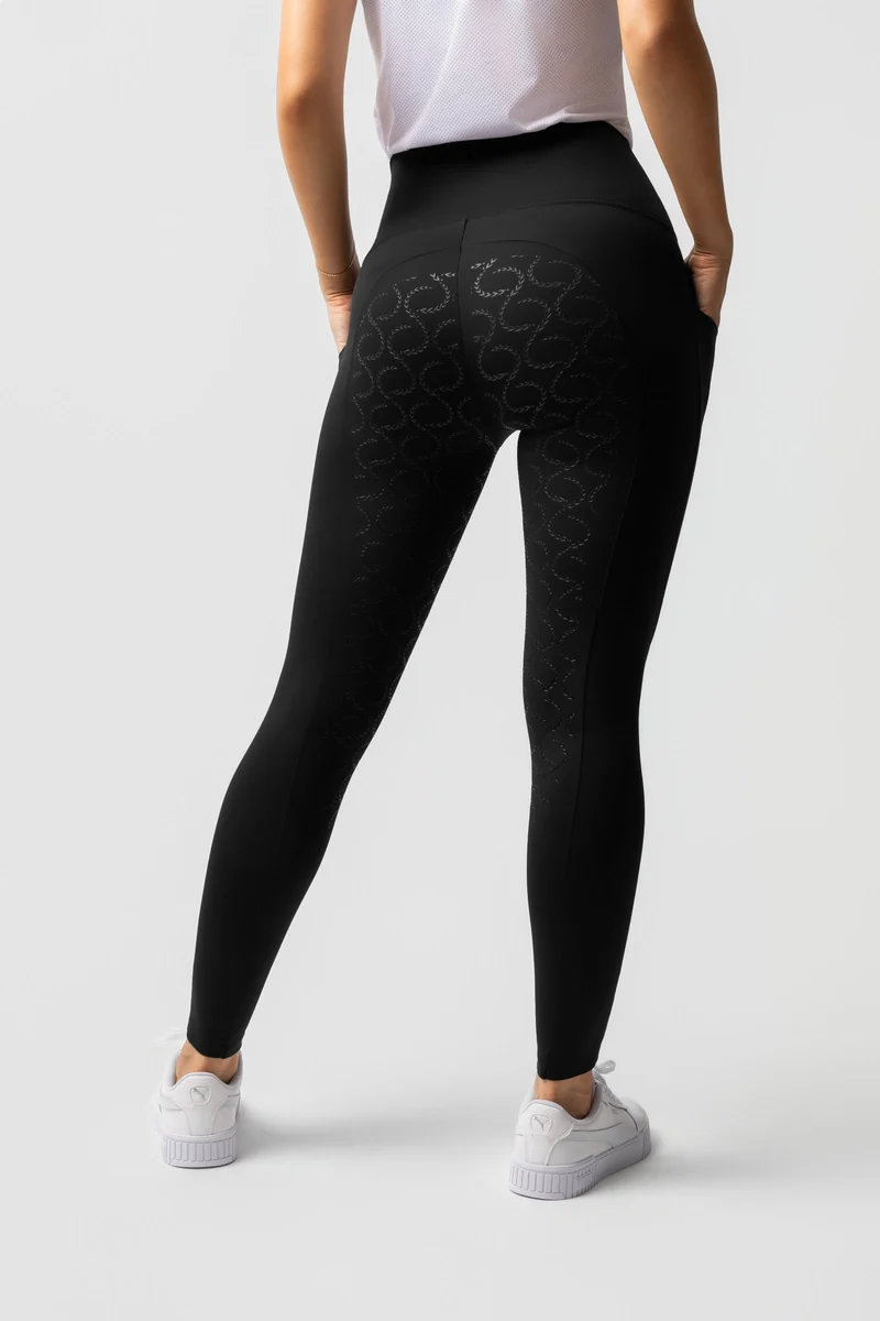 Gillian Leggings thermiques à pleine adhérence pour femmes black 42