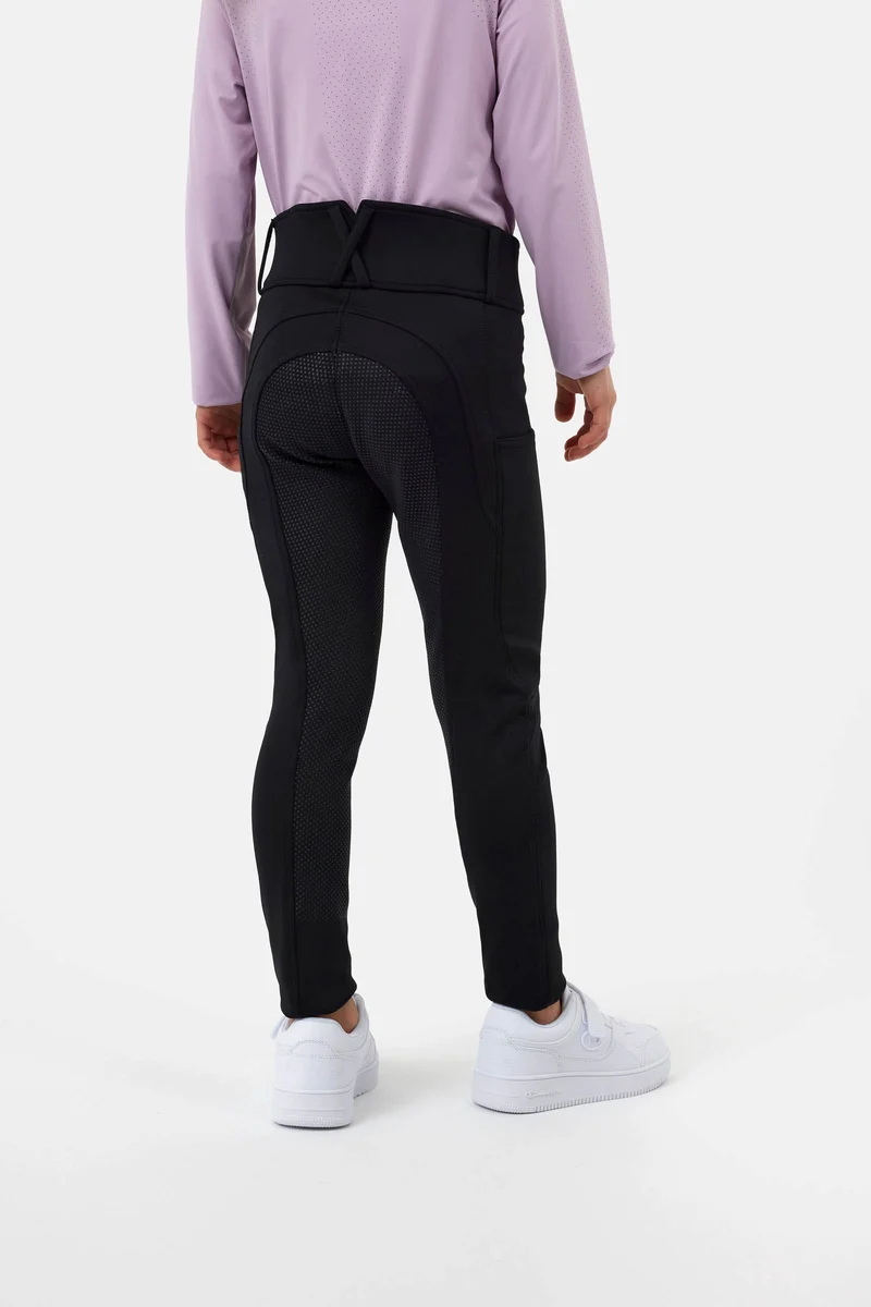 Young Rider Chara pantalon full grip Black 146-152
