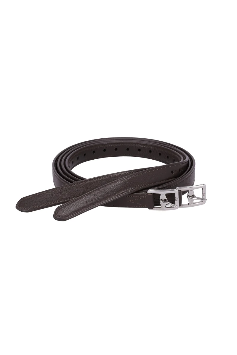 Colorado étriers souples espresso/silver 165 cm