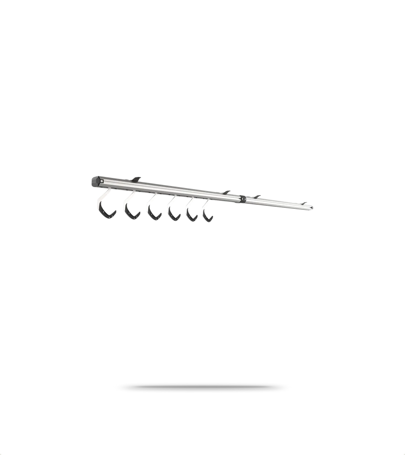 SpaceRail Bike Storage System - Ceiling - 6 Hooks