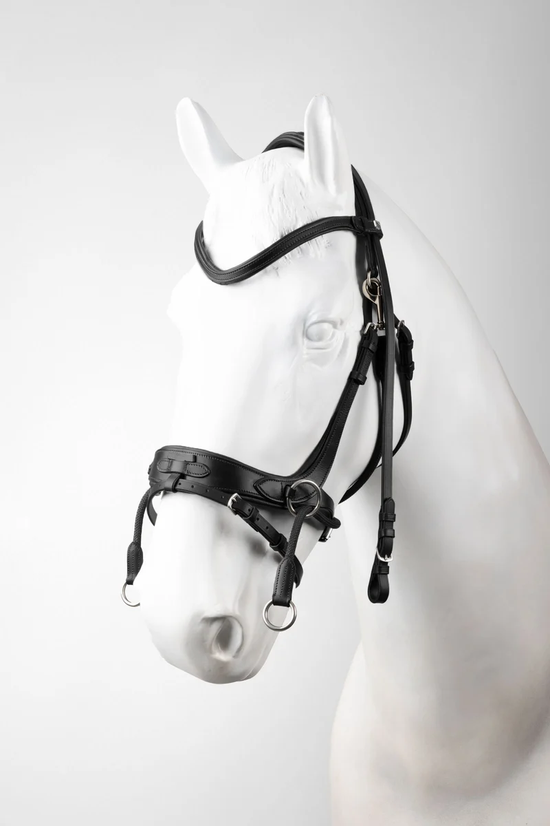 Montana Bridon 2-en-1 Black X-Full