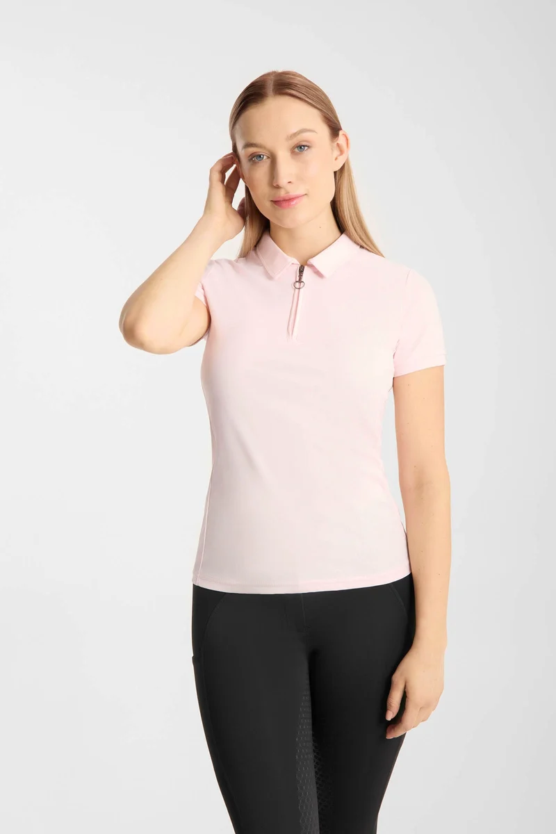 Polo fonctionnel Willow femme Barely Pink 38