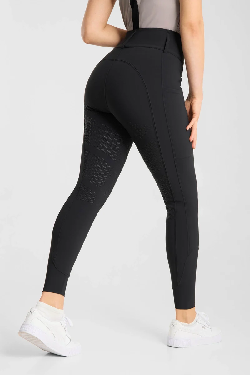 Angela pantalon d’équitation femme full grip Black Beauty 32