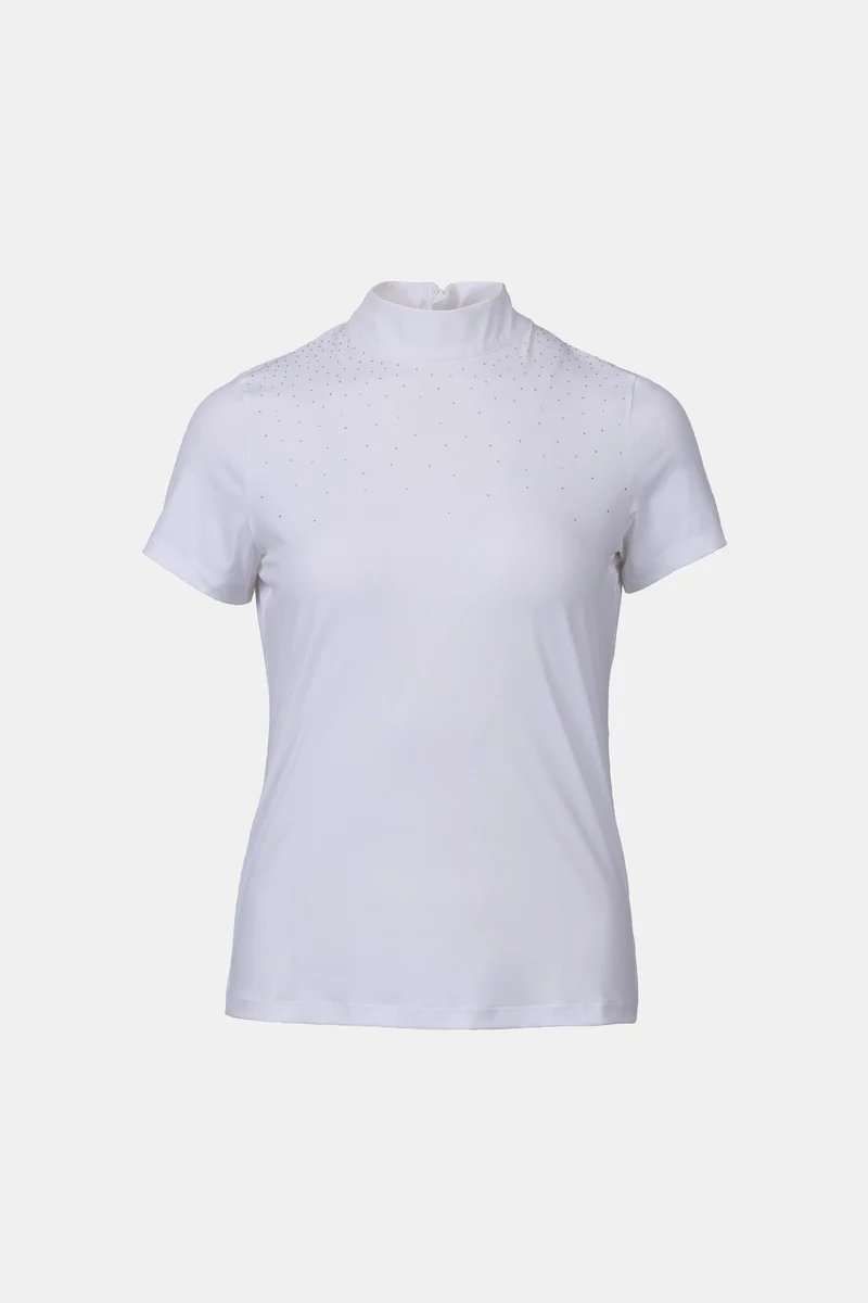 Charlotta chemise concours femme manches courtes White 36